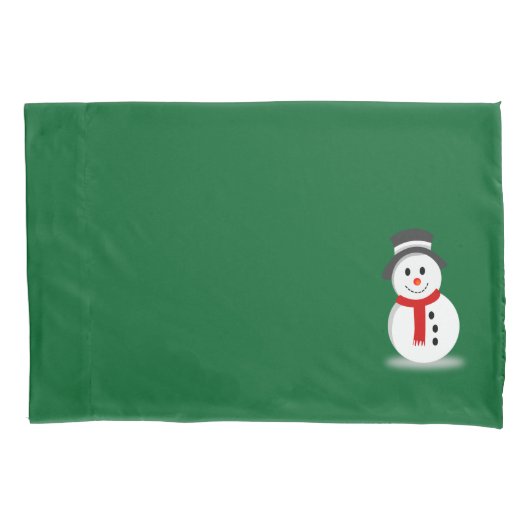 Snowman Kissenbezug (Vorderseite)