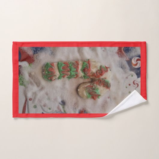 Snowman Kitchen Hand Towel Handtuch (Handtuch)