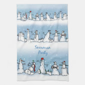 Snowman Kitetücher Geschirrtuch (Vertikal)