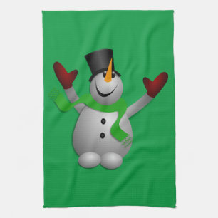 Snowman Kitetücher Geschirrtuch