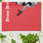 Snowman Kitetücher Geschirrtuch (Gefaltet)