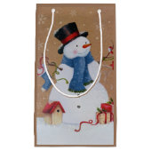 Snowman Kleine Geschenktüte (Vorderseite)