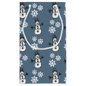Snowman Kleine Geschenktüte (Rückseite)