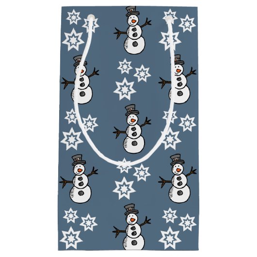 Snowman Kleine Geschenktüte (Vorderseite)