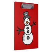 Snowman Klemmbrett (Rechts)