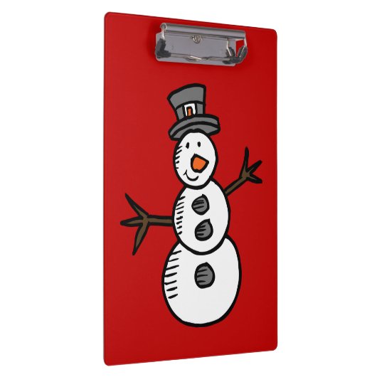Snowman Klemmbrett (Rechts)