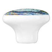 Snowman Knob Pull Keramikknauf (Seitenansicht)