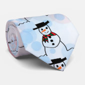 Snowman Krawatte (Gerollt)