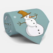 Snowman Krawatte (Gerollt)