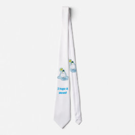 Snowman-Krawatte Krawatte