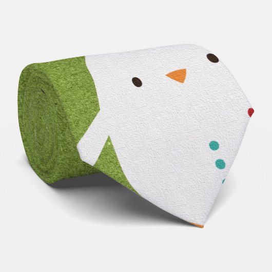 Snowman-Krawatte Krawatte (Gerollt)
