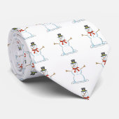 Snowman-Krawatte Krawatte (Gerollt)