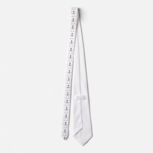 Snowman-Krawatte Krawatte (Rückseite)