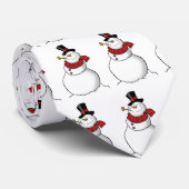 Snowman-Krawatte Krawatte (Gerollt)