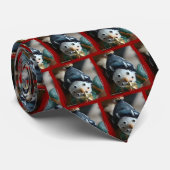 Snowman-Krawatte Krawatte (Gerollt)