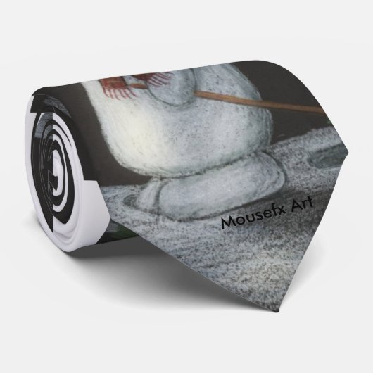 Snowman-Krawatte Krawatte (Gerollt)