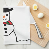 Snowman Küchentuch (Viertel Falte)