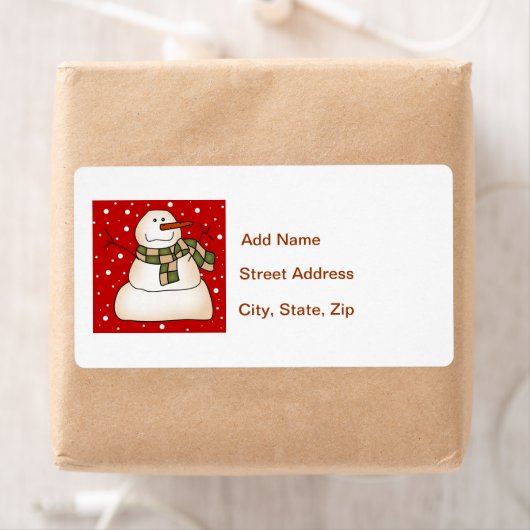 Snowman Labels (Insitu)
