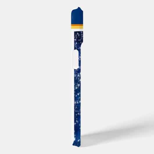 Snowman lächeln mit Fluffy Strumpf Hat Case-Mate iPhone Hülle (Rückseite / Rechts)