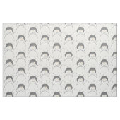 Snowman Lächeln Stoff (Fat Quarter (45,7 x 55,9 cm))