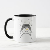 Snowman Lächeln Tasse (Links)