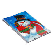 Snowman-Lagergeschenke Notizblock (Rechte Seite)