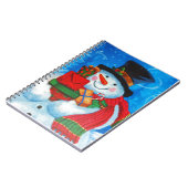 Snowman-Lagergeschenke Notizblock (Linke Seite)