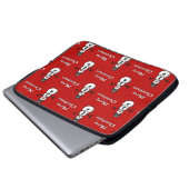 Snowman Laptopschutzhülle (Vorne Knopf)