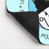 Snowman lässt es schneien mousepad (Ecke)