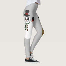 Snowman Leggings