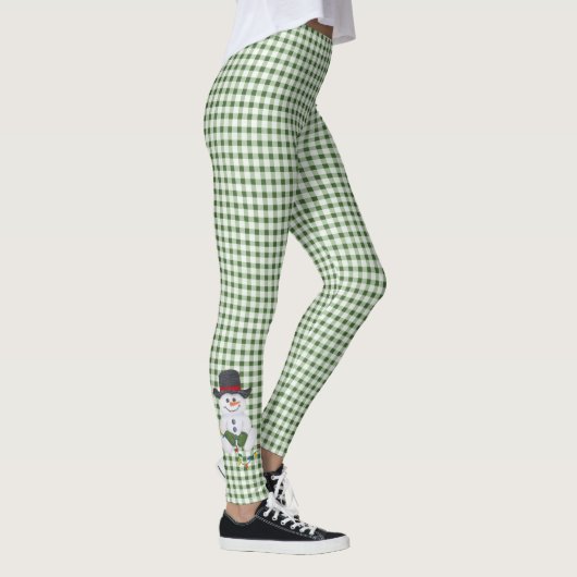 Snowman-Leggings sitzen Leggings (Rechts)