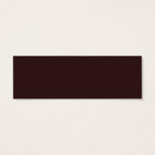 Snowman Lesezeichen (Rückseite)