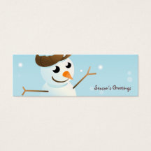 Snowman Lesezeichen