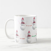 Snowman Let it Snow Tasse (Links)