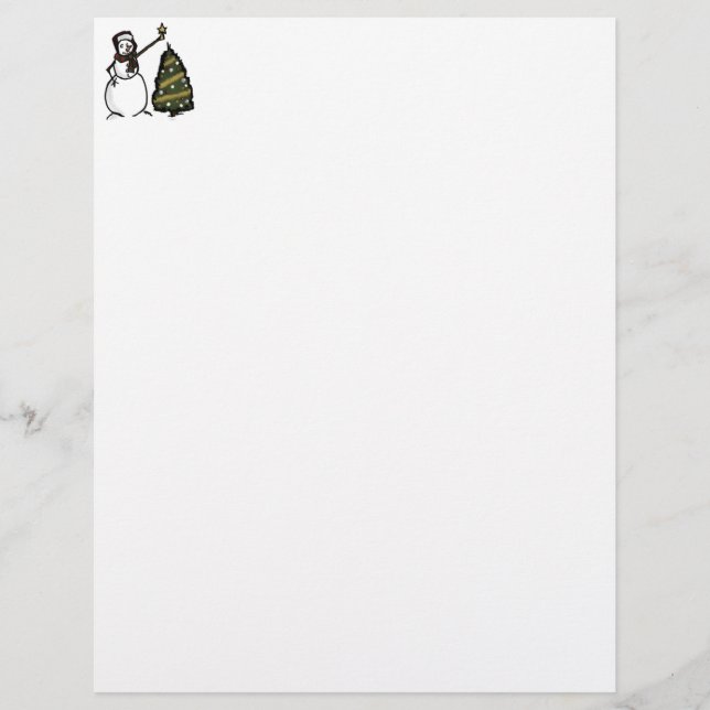 Snowman Letterhead (Vorderseite)