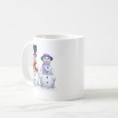 Snowman-Liebe Kaffeetasse (Vorderseite Links)