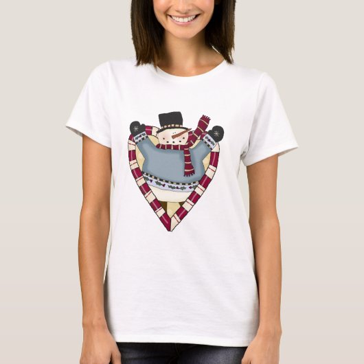 Snowman Liebe T - Shirt und Geschenke (Vorderseite)