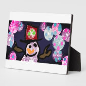 Snowman Lovey Fotoplatte (Seite)
