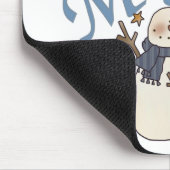 Snowman Magic T - Shirt und Geschenke Mousepad (Ecke)