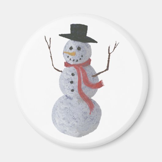 Snowman Magnet (Vorne)