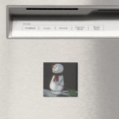 Snowman Magnet (In Situ (Geschirrspüler))