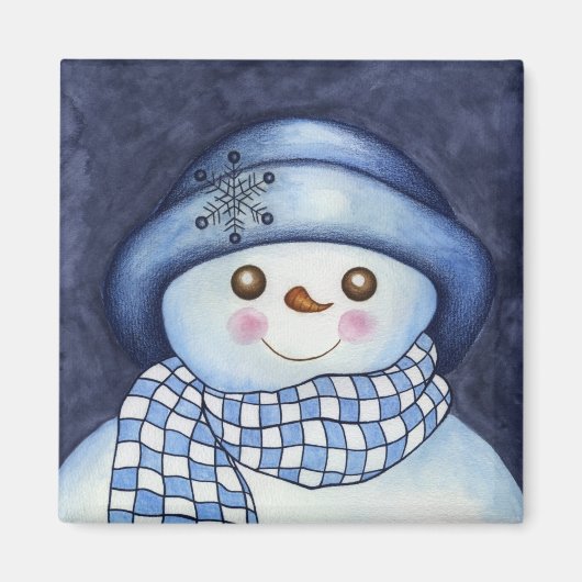Snowman Magnet (Vorne)