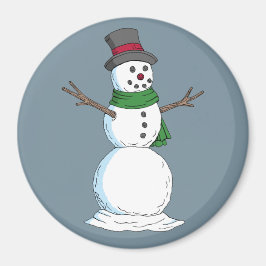 Snowman Magnet