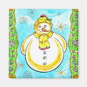 Snowman Magnet (Vorne)