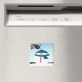 Snowman Magnet (In Situ (Geschirrspüler))