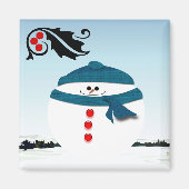 Snowman Magnet (Vorne)