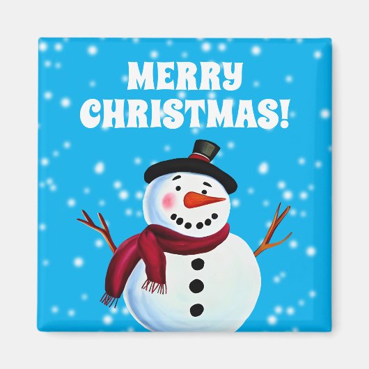 Snowman Magnet (Vorne)