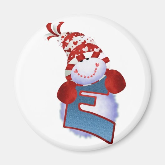 Snowman Magnet (Vorne)