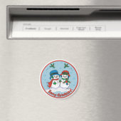 Snowman Magnet (In Situ (Geschirrspüler))