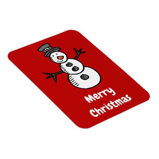 Snowman Magnet (Rechte Seite)